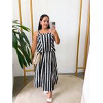 Conjunto Listra Paloma Preto 
