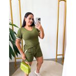 Conjunto Jaque Moletinho Verde
