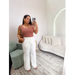 Calça Sofi Branca Amarração 