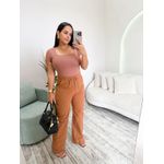 Calça Sofi Marrom Amarração 