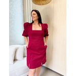 Vestido Angela Cereja