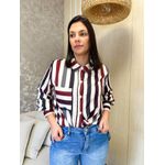 Camisa Adele Listrada