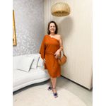Vestido Isabela Caramelo Plus