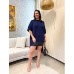 Blusa Cler Tricot Azul Marinho