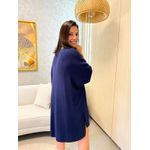 Blusa Cler Tricot Azul Marinho