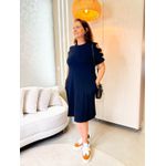 Vestido Gerliane Preto Plus