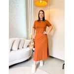 Vestido Ingride Canela