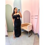 Vestido Salete Tricot preto