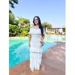 Vestido Manuela Branco
