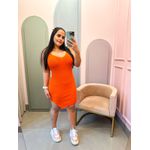 Vestido Beca laranja 