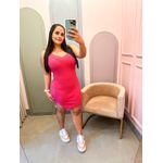 Vestido Beca pink