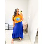 T shirt concha laranja