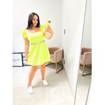 Vestido Louise verde menta
