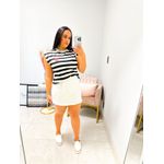 Short Saia Lore branco 