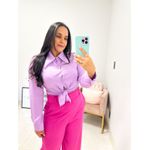 Camisa Lola Lilás