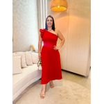Vestido Tarsila Vermelho