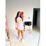 Vestido Estefânia rosa bb