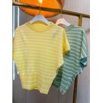 Combo Tricot Amarelo e Verde