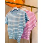 Combo Tricot Azul e Rosa