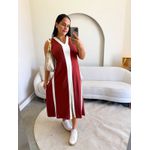 Vestido Liz Terra Cota 