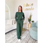 Conjunto Jade Verde Moletinho 