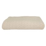 Manta Decorativa de Renda Jamaicano King Bege 2,60 x 2,30 m - Redes de Dormir