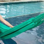Rede de Dormir Impermeável Amazonas Nylon Verde 