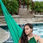 Rede de Dormir Impermeável Amazonas Nylon Verde 