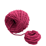 Cordão De Algodão Trancelim 6mm Rosa Chiclete