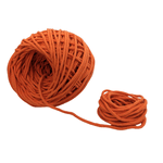 Cordão De Algodão Trancelim 6mm Laranja