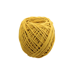 Cordão De Algodão Trancelim 6mm Amarelo