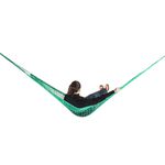Rede De Dormir Camping Nylon Impermeável Verde Bandeira