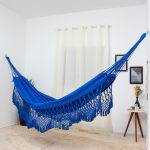 Rede De Dormir Casal Clone Azul