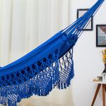 Rede De Dormir Casal Clone Azul