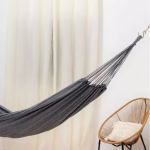 Rede de Dormir Jeans Life Basic Cinza Neblina