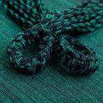 Rede de Dormir Jeans Life Basic Verde com Preto