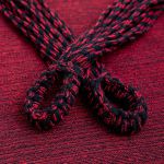 Rede de Dormir Jeans Life Basic Vermelho com Preto