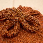 Rede de Dormir Jeans Life Laranja com Preto