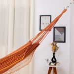 Rede de Dormir Jeans Life Laranja