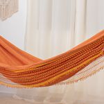 Rede de Dormir Jeans Life Laranja