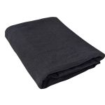 Manta de Algodão Solteiro Jeans Preto 2,00 x 1,40 m - Redes de Dormir