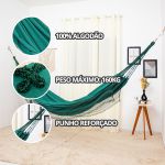Rede de Dormir Jeans Life Verde
