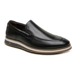 Sapato Masculino de Couro Air Leeds Preto Ref. 09952.09933