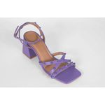 Sandália Tiras Spike Roxo Luxuria Ref. 09751.09422 