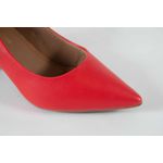 Scarpin Salto Bloco Melissa Vermelho Ref. 09401.09941
