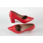 Scarpin Salto Bloco Melissa Vermelho Ref. 09401.09941