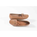Mocassim em Couro Caramelo Ref. 0909.09921