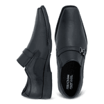 Sapato Masculino De Couro Ambience Preto REF. 09992.09993