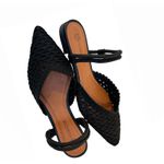 Sandalia Rasteira Slingback Preto Ref. 09921.09971
