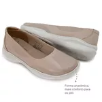 Sapatilha LeveComfort Nude Ref. 09961.09932